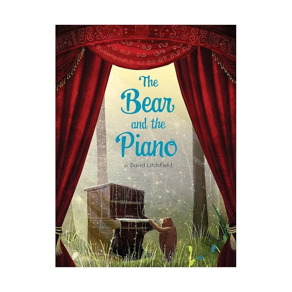 The Bear and the Piano Book Children’s Hardcover Book